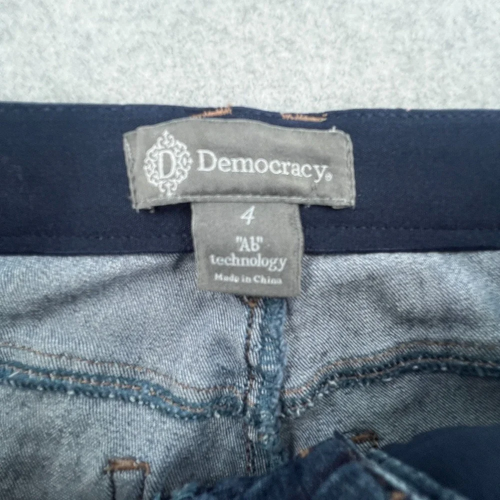 Democracy Jeans Women's‎ 4 Dark Blue 